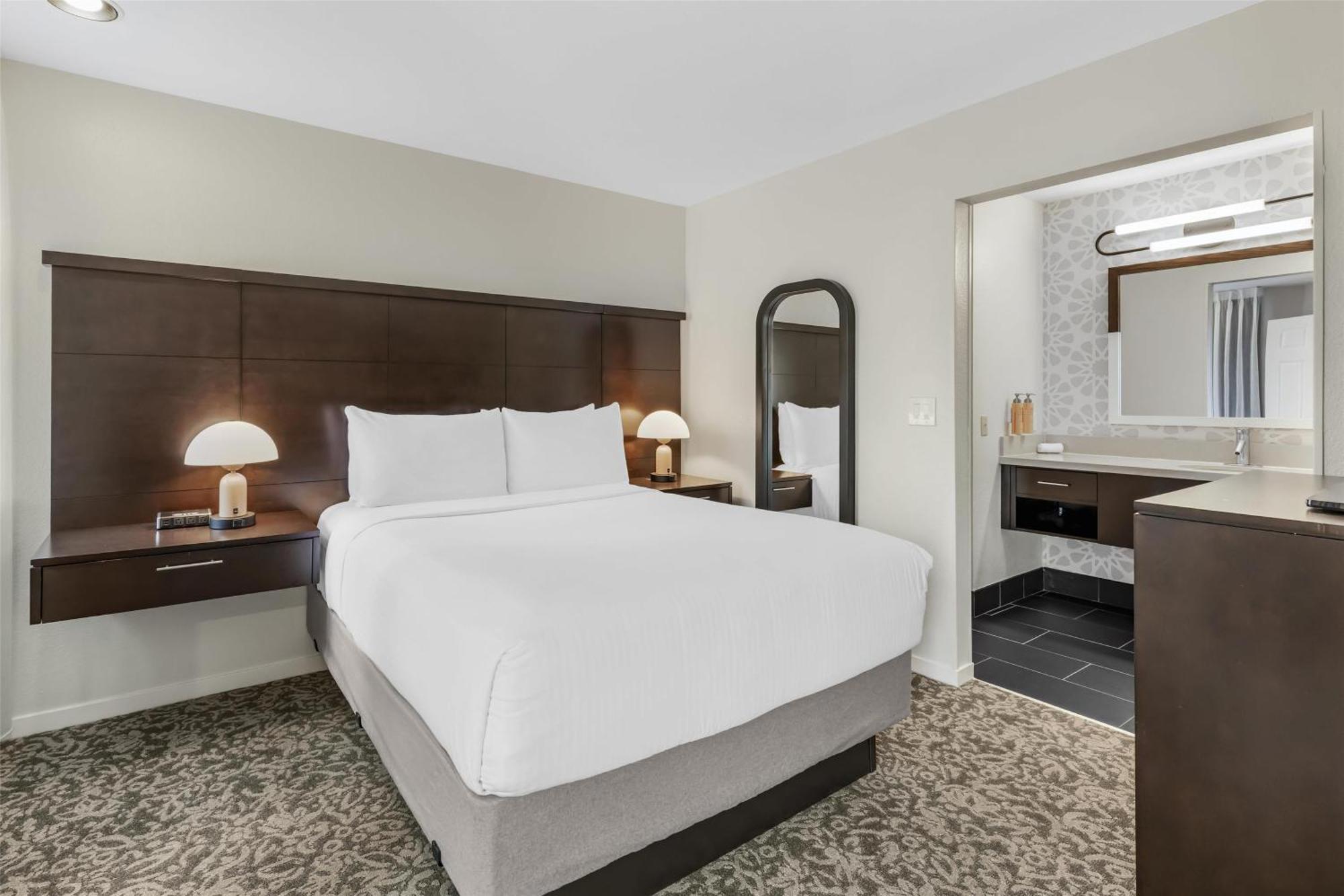 One-Bedroom Queen Suite Roll Shower Mobility Accessible