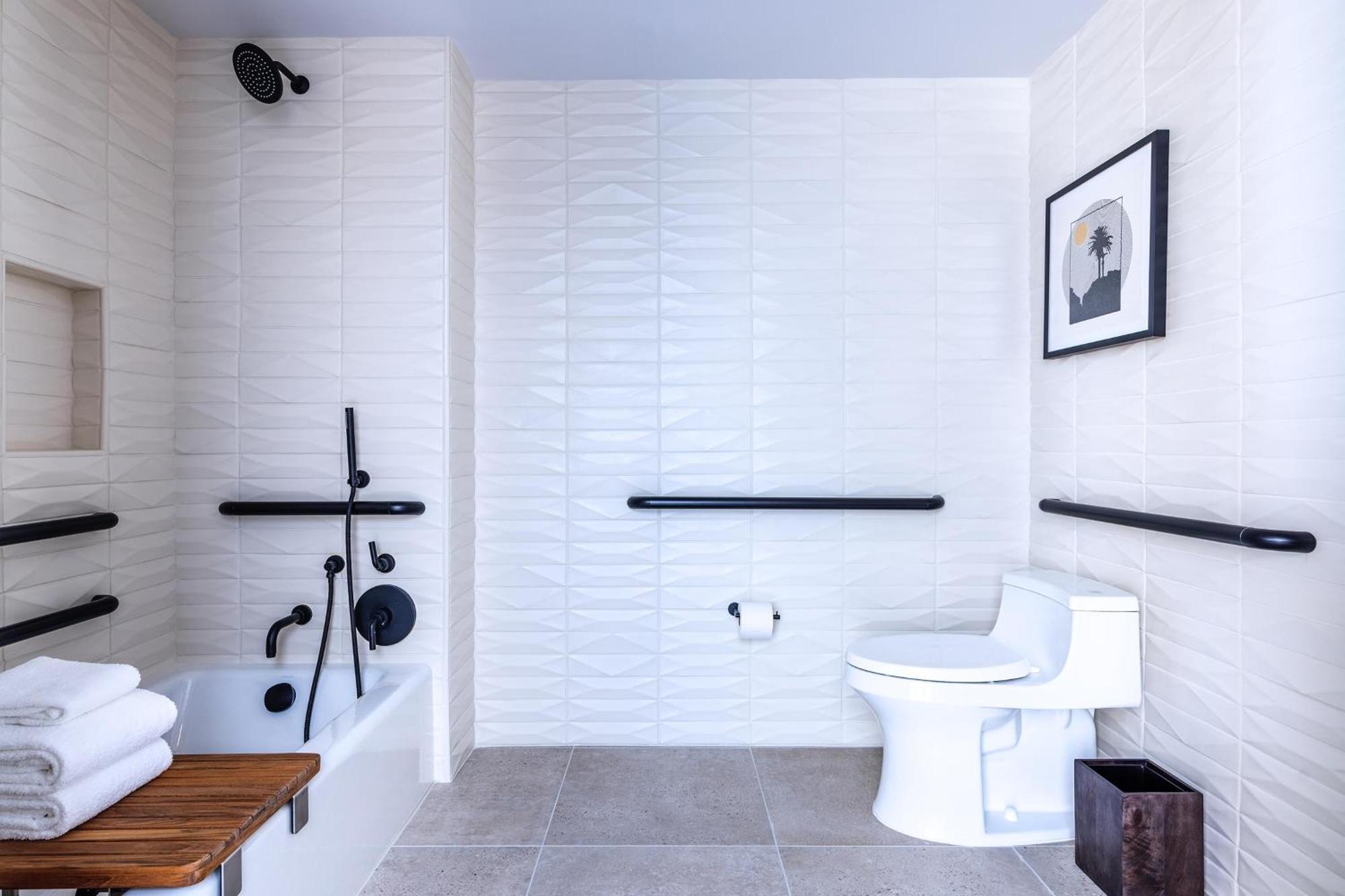 King Room Accessible Tub Disability Access